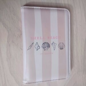 Frasier Sterling x Anthropologie Shell Beach Leather Cardholder Travel Wallet
